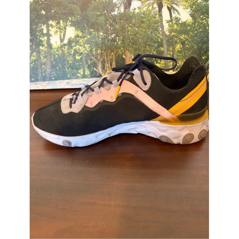 Nike React Element 55 Men's Low Top Lace Up‎ Colorblock Sneakers CI9593-001